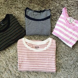 LAST CHANCE!! 👚SHORT SLEEVE STRIPED SHIRTS